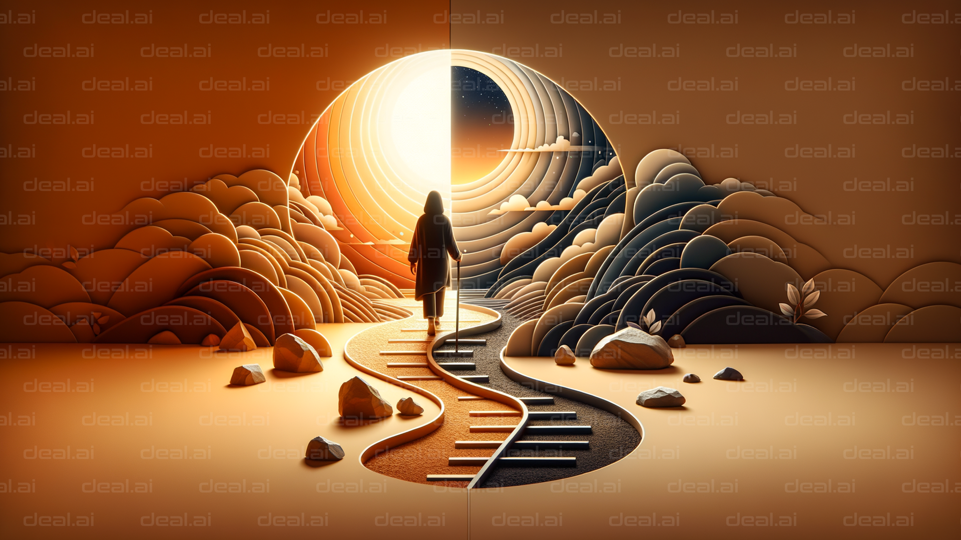 "Journey Through Day and Night"