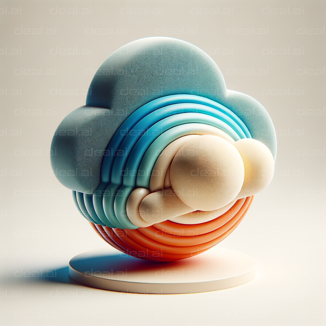 Abstract Cloud Sculpture