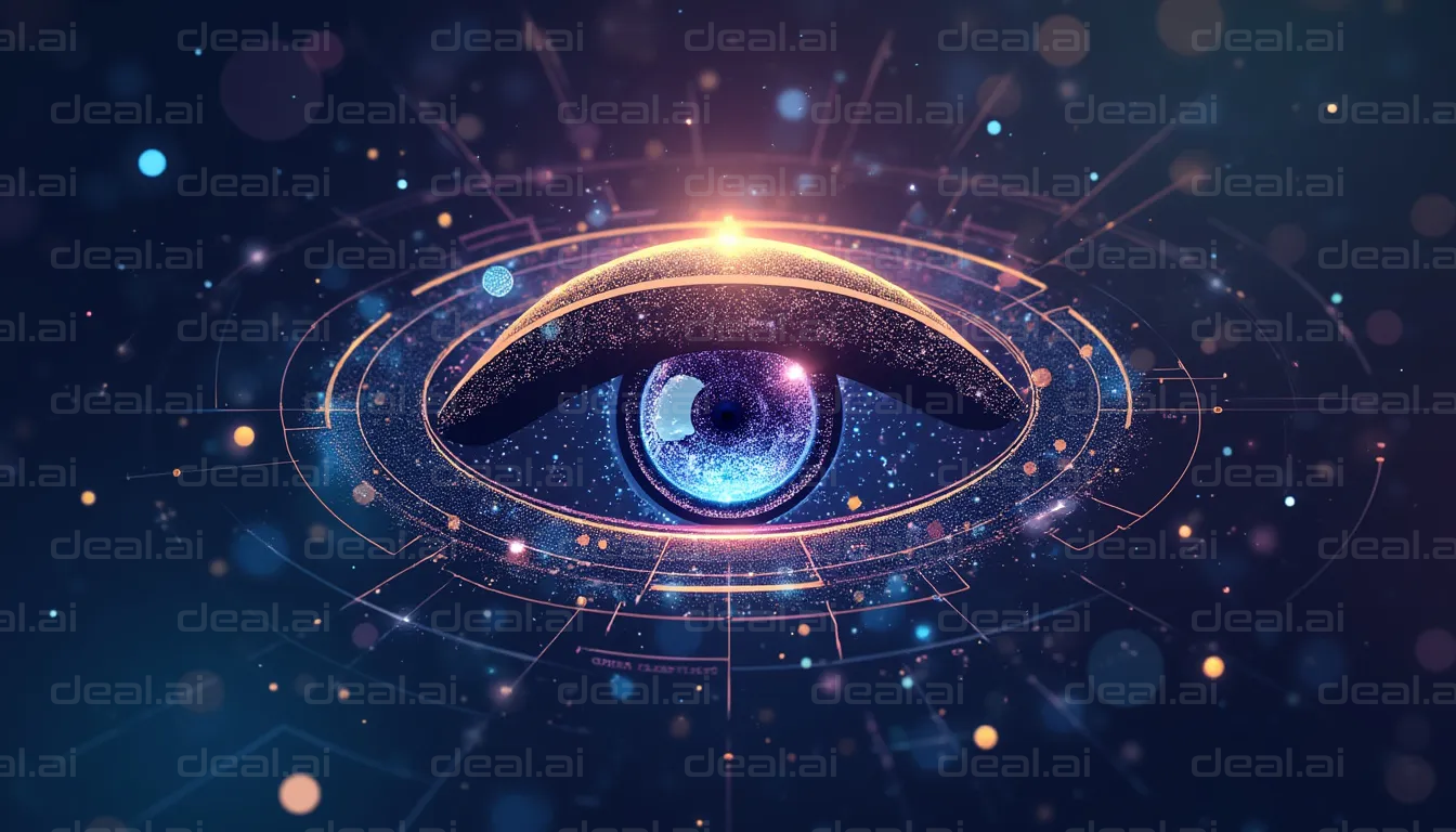 Futuristic Digital Eye Design