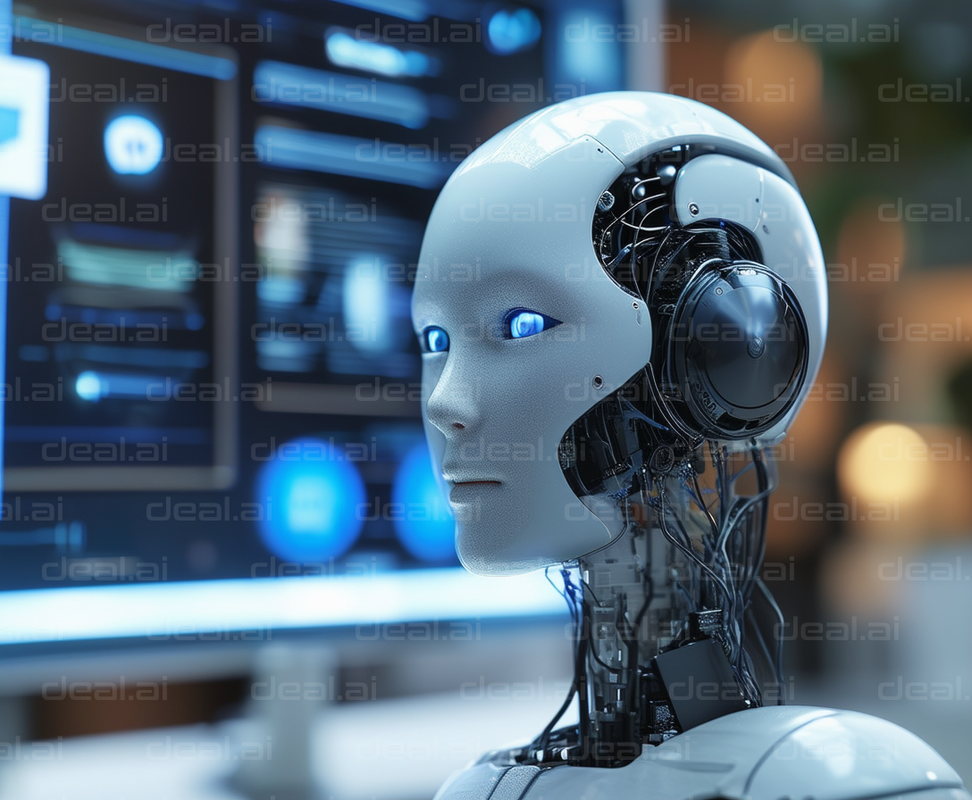 "Advanced AI Robot in Cyber Environment"