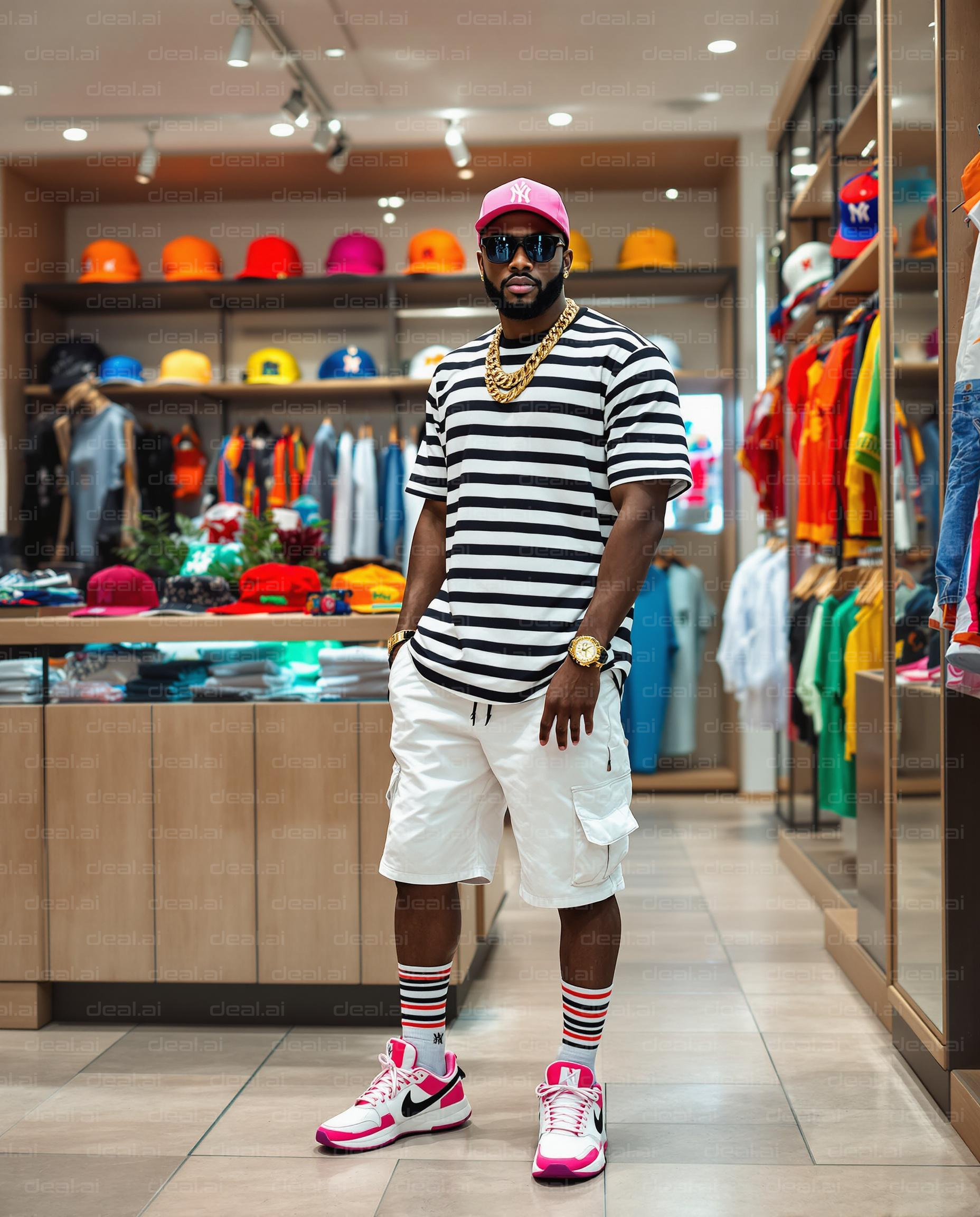 Trendy Street Style in Urban Store
