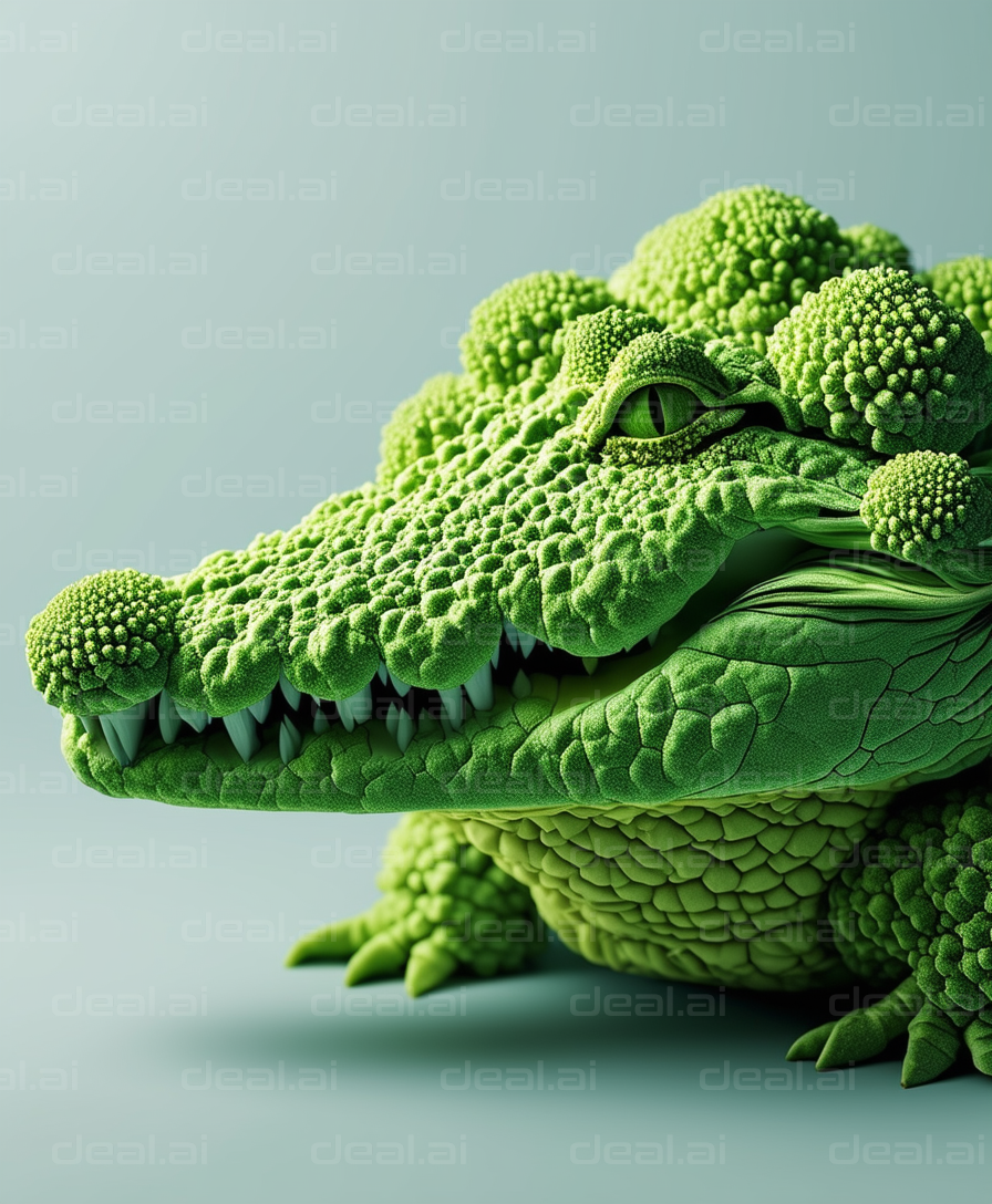 Broccoli Crocodile Hybrid