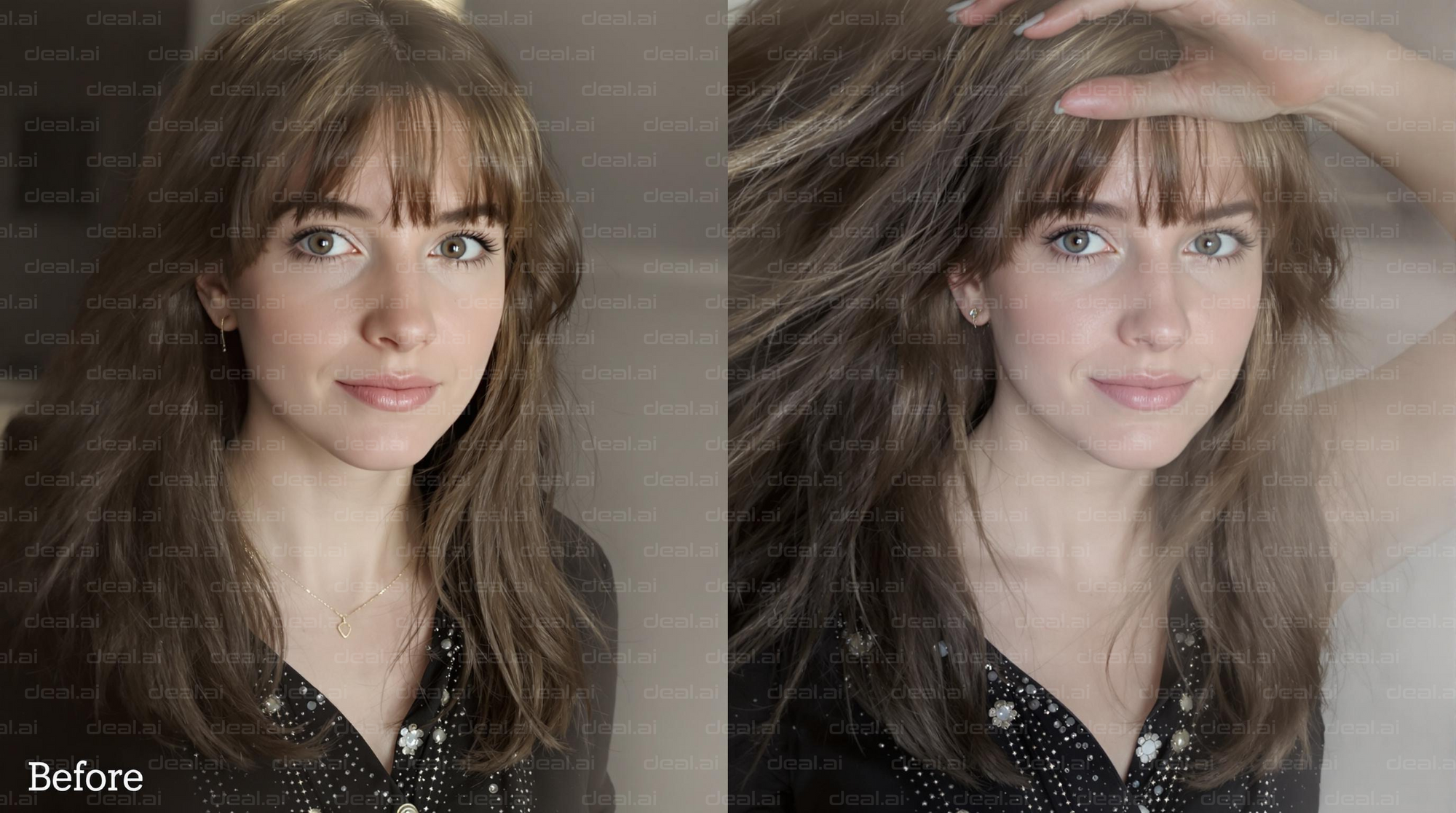 "Hair Transformation Before & After"