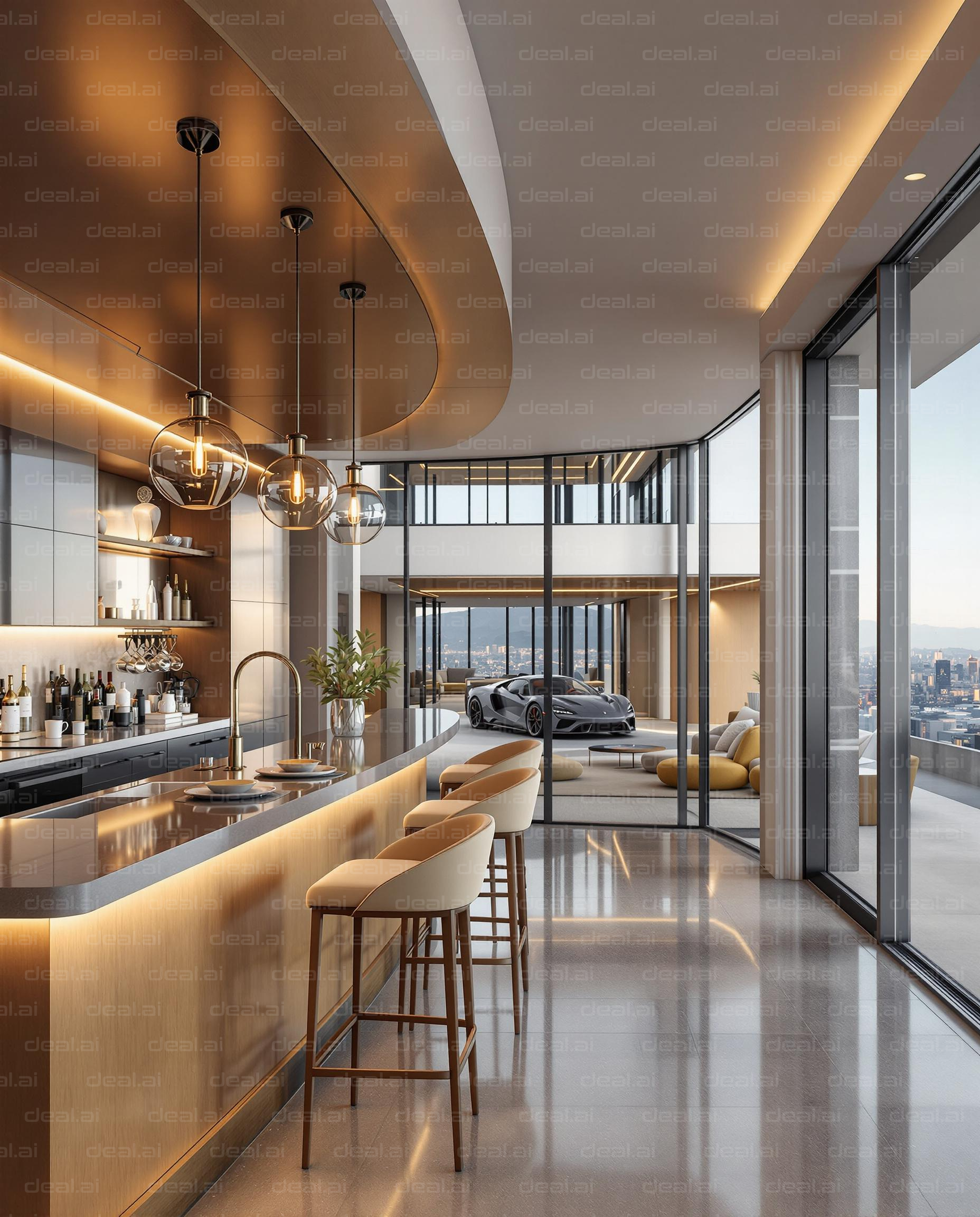 Luxurious Modern Apartment View