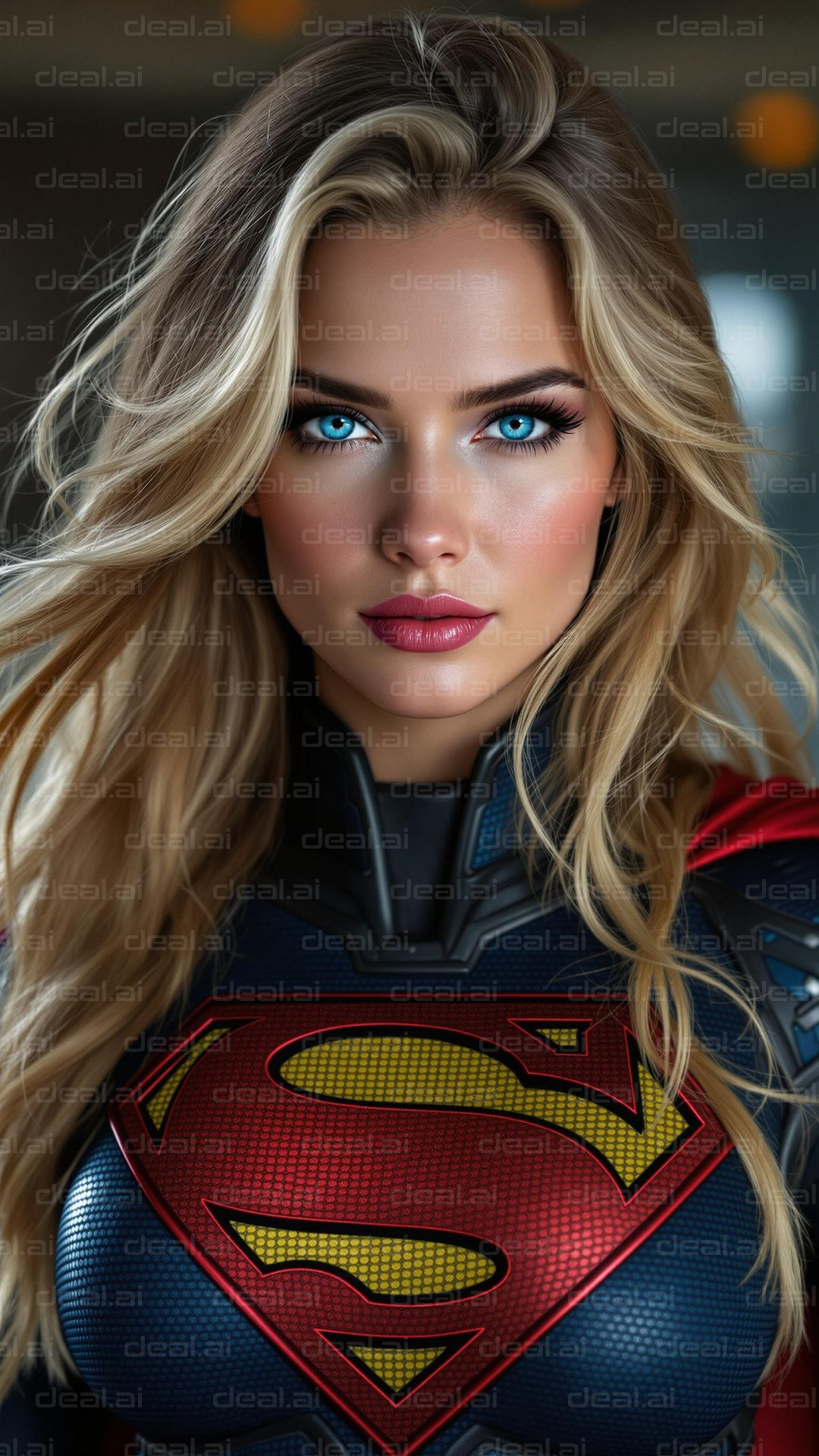 Superhero in Focus: Powerful Portrait