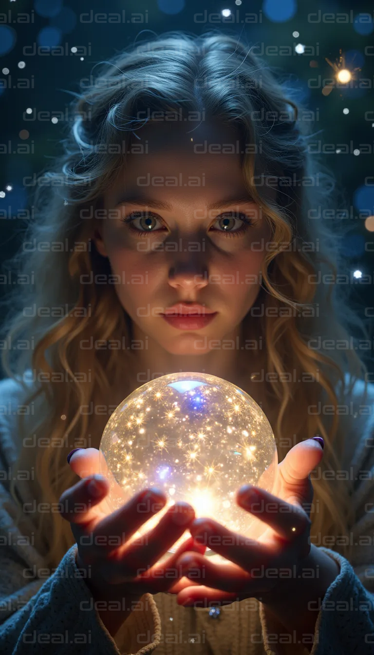 "Enchanted Light in Her Hands"