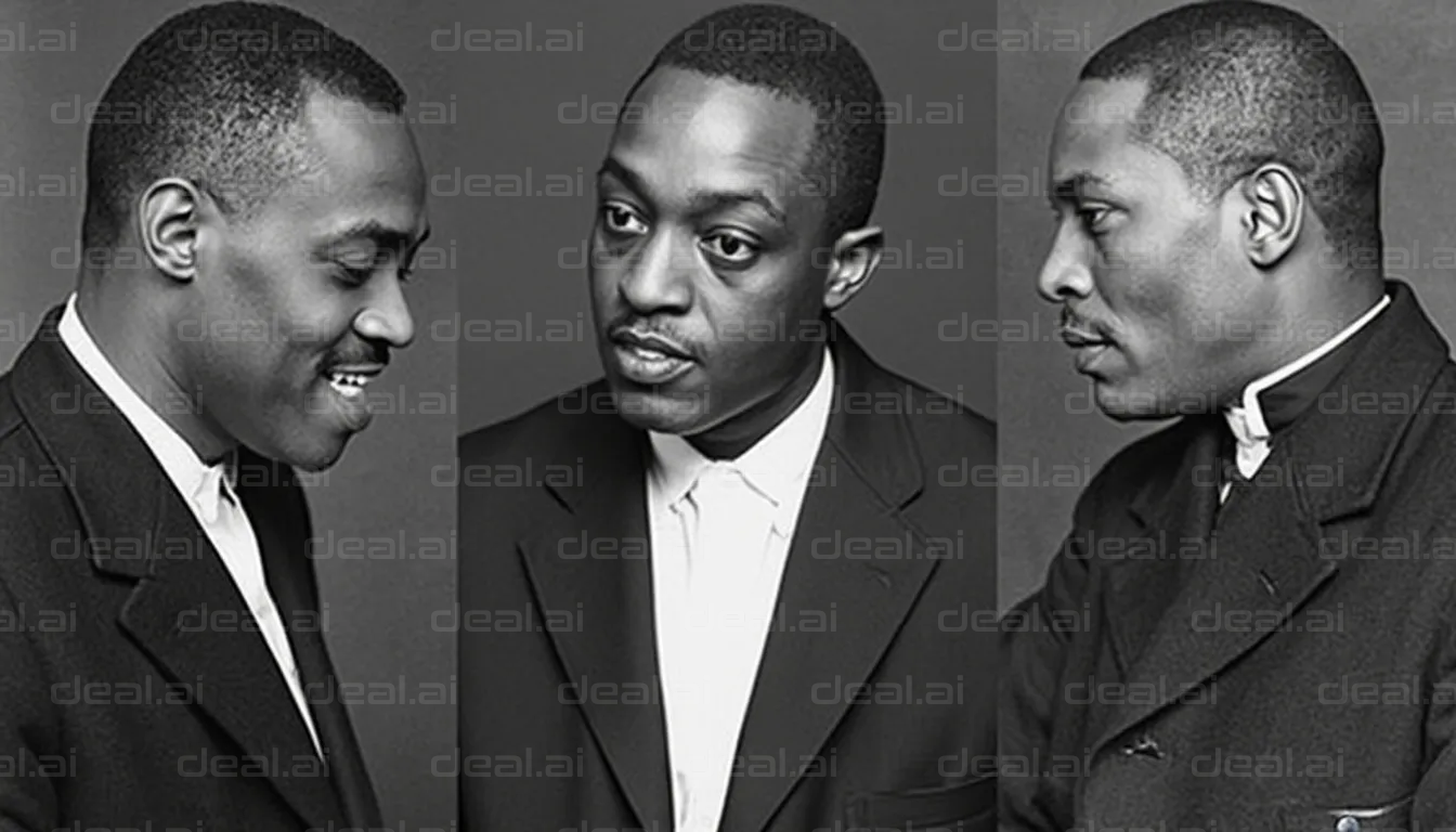 Triple Portrait in Monochrome