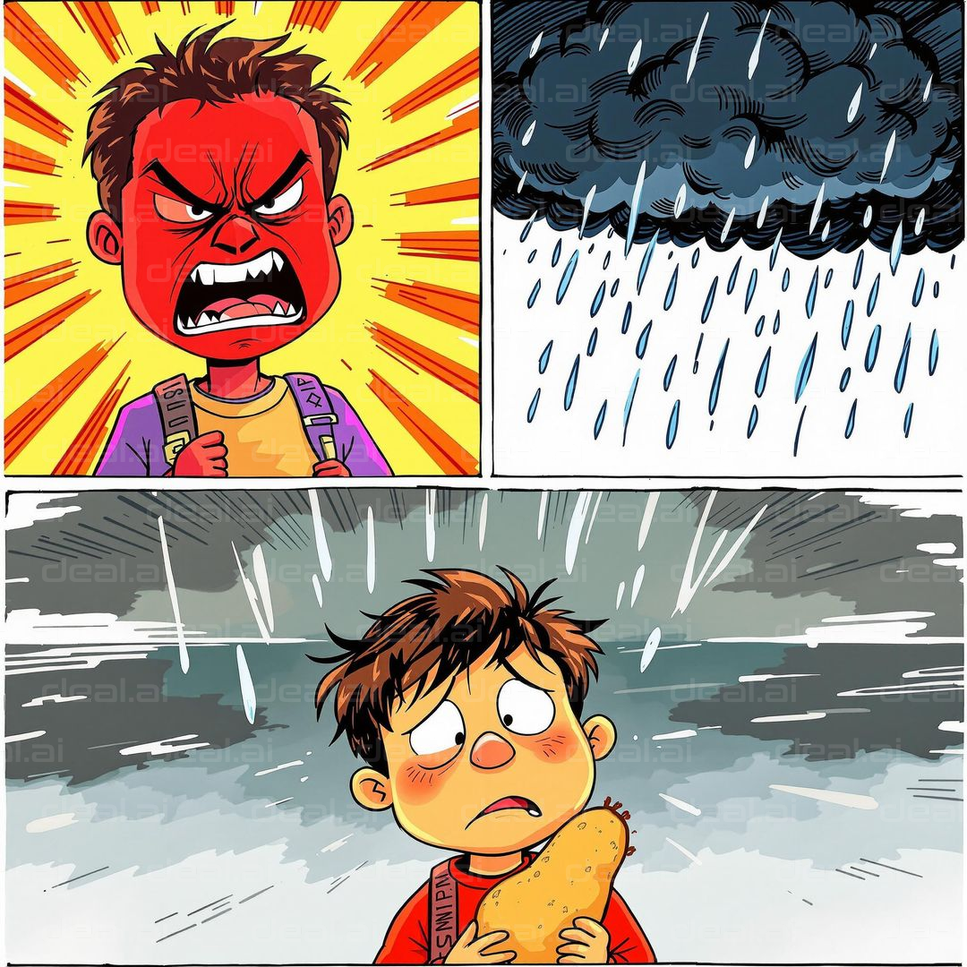 Mood Swings in the Rainstorm