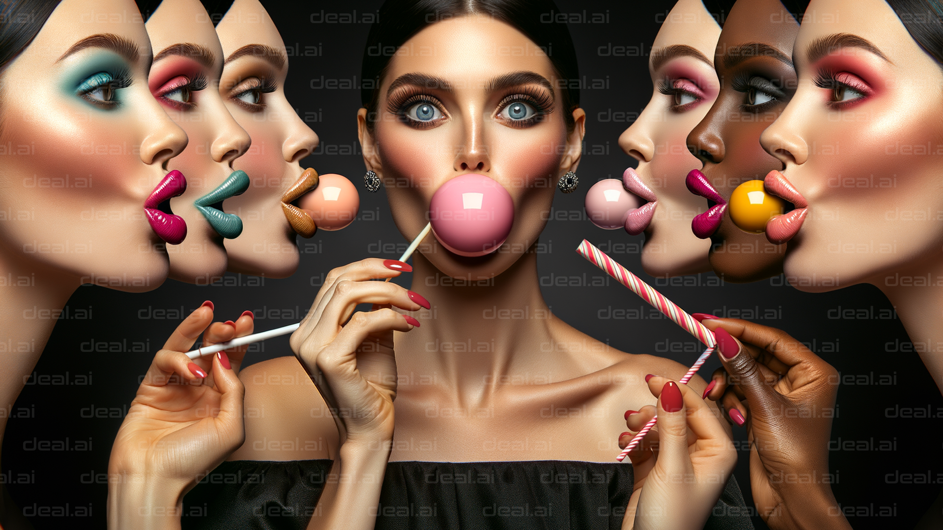 Candy Glam: Pop of Color Artistry