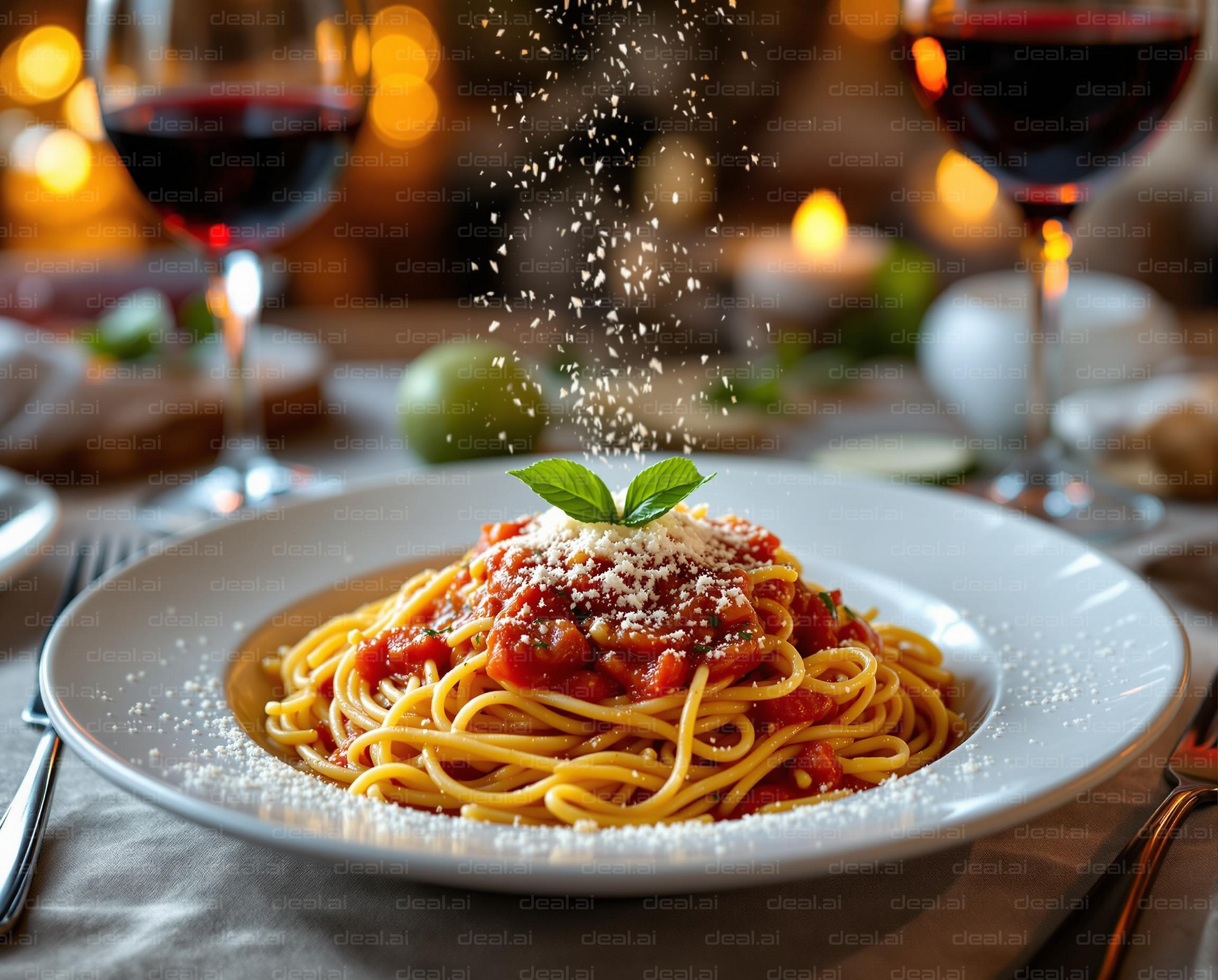 "Spaghetti & Wine: Perfect Pairing"