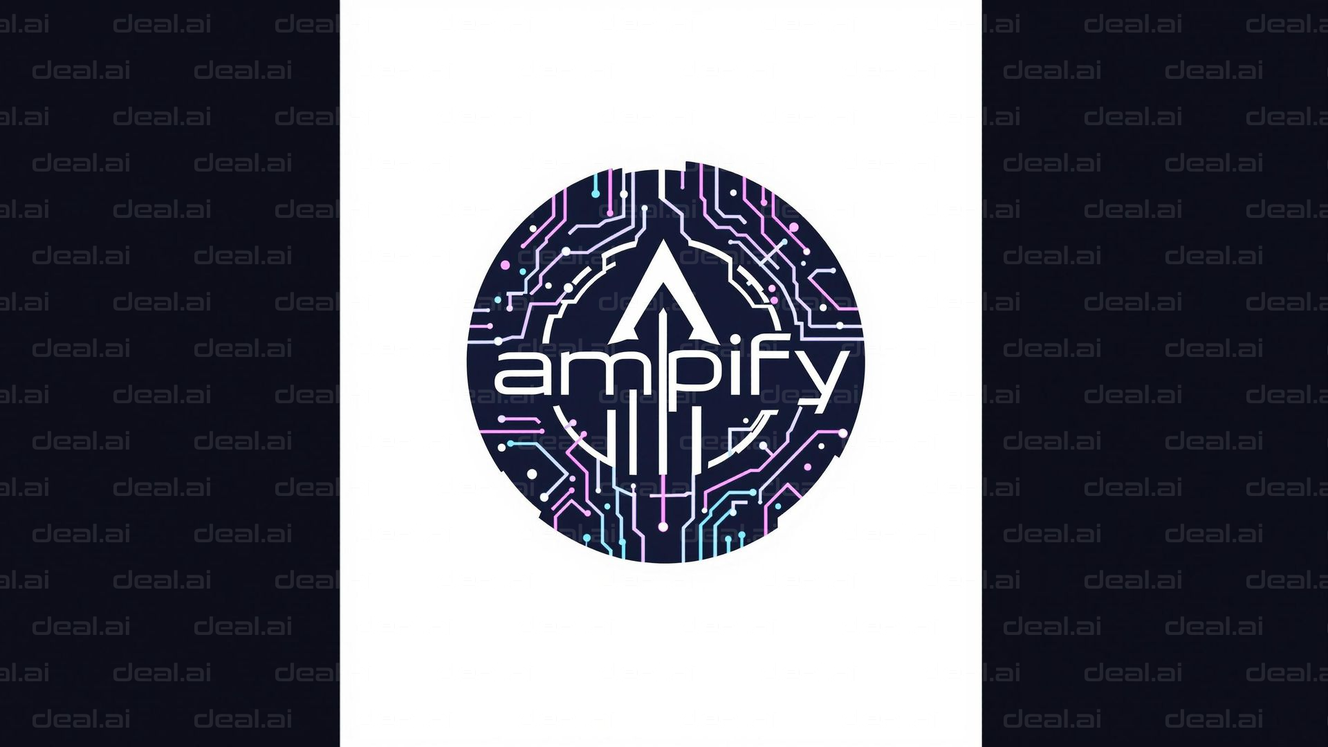 Futuristic Amplify Logo Design
