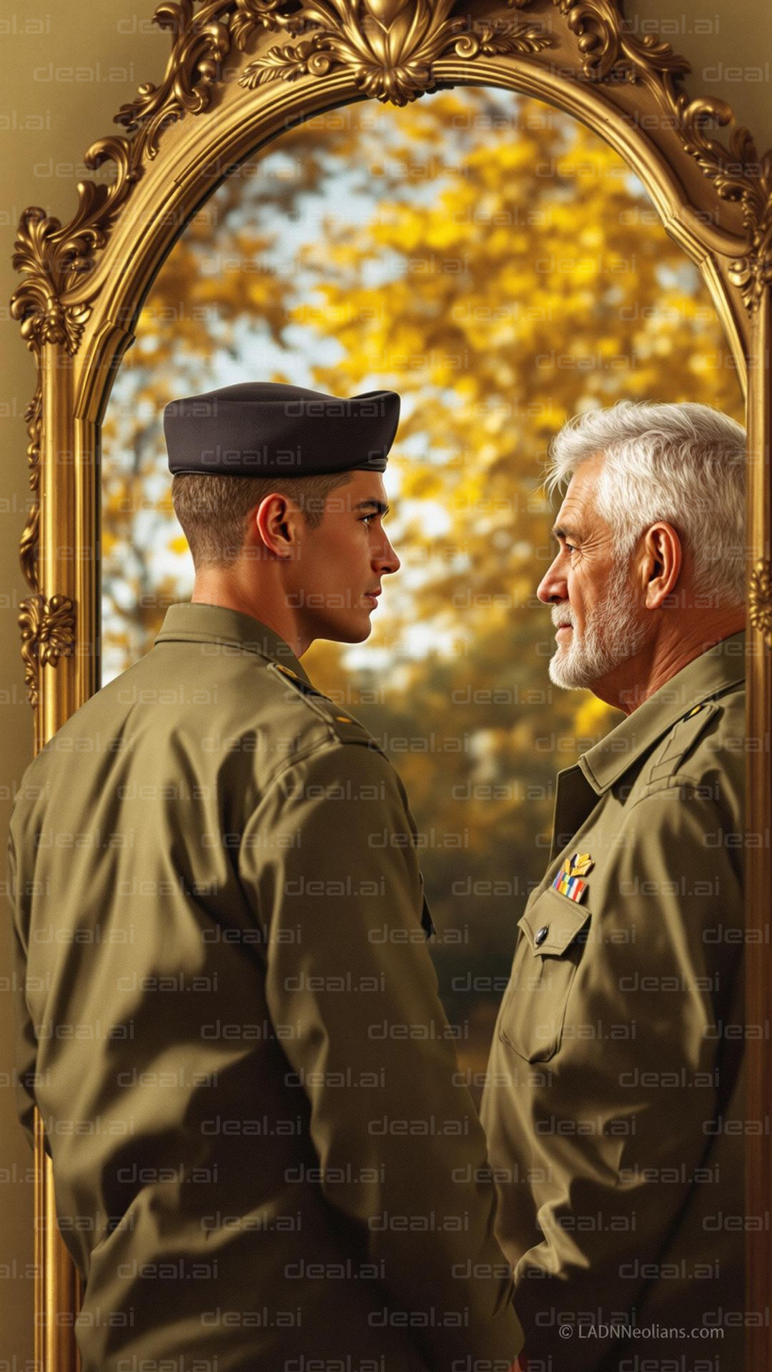"Reflection Through Generations"