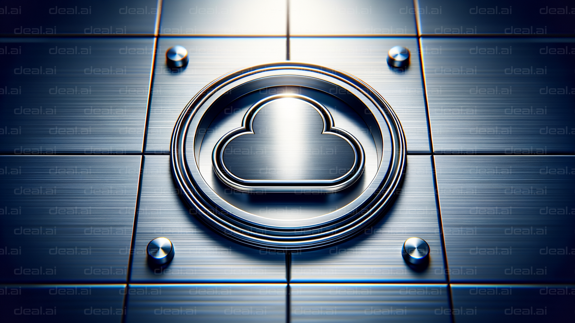 Futuristic Cloud Icon Design