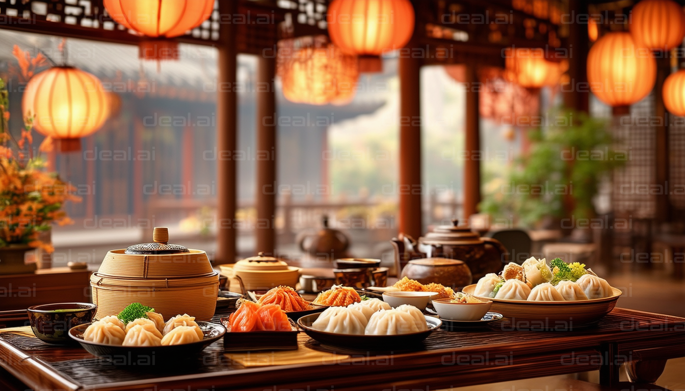 Elegant Cantonese Dim Sum Feast