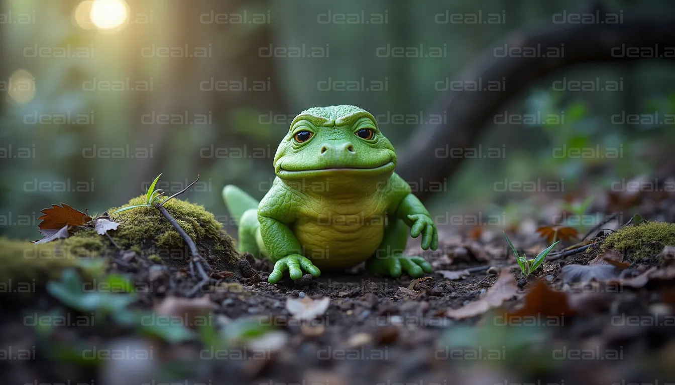 Charming Forest Frog Adventure