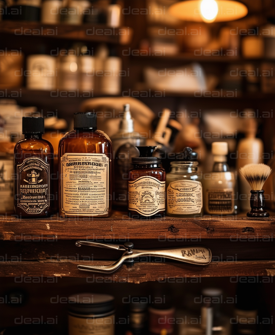 Vintage Barber Shop Essentials