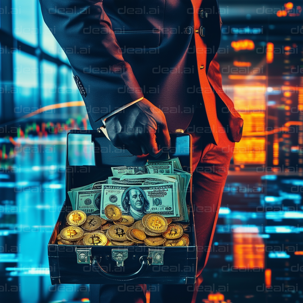 "Fortune in Cash and Bitcoin"