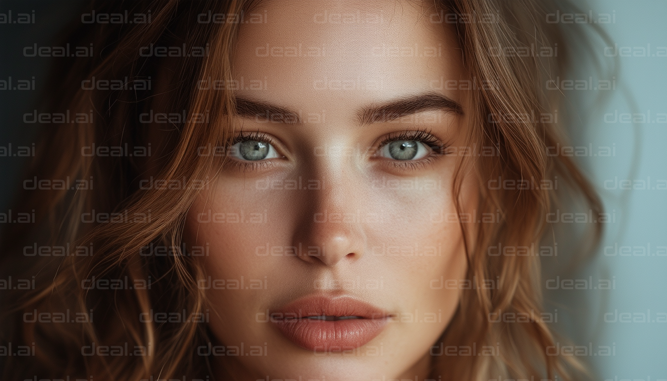 Woman's Intense Gaze