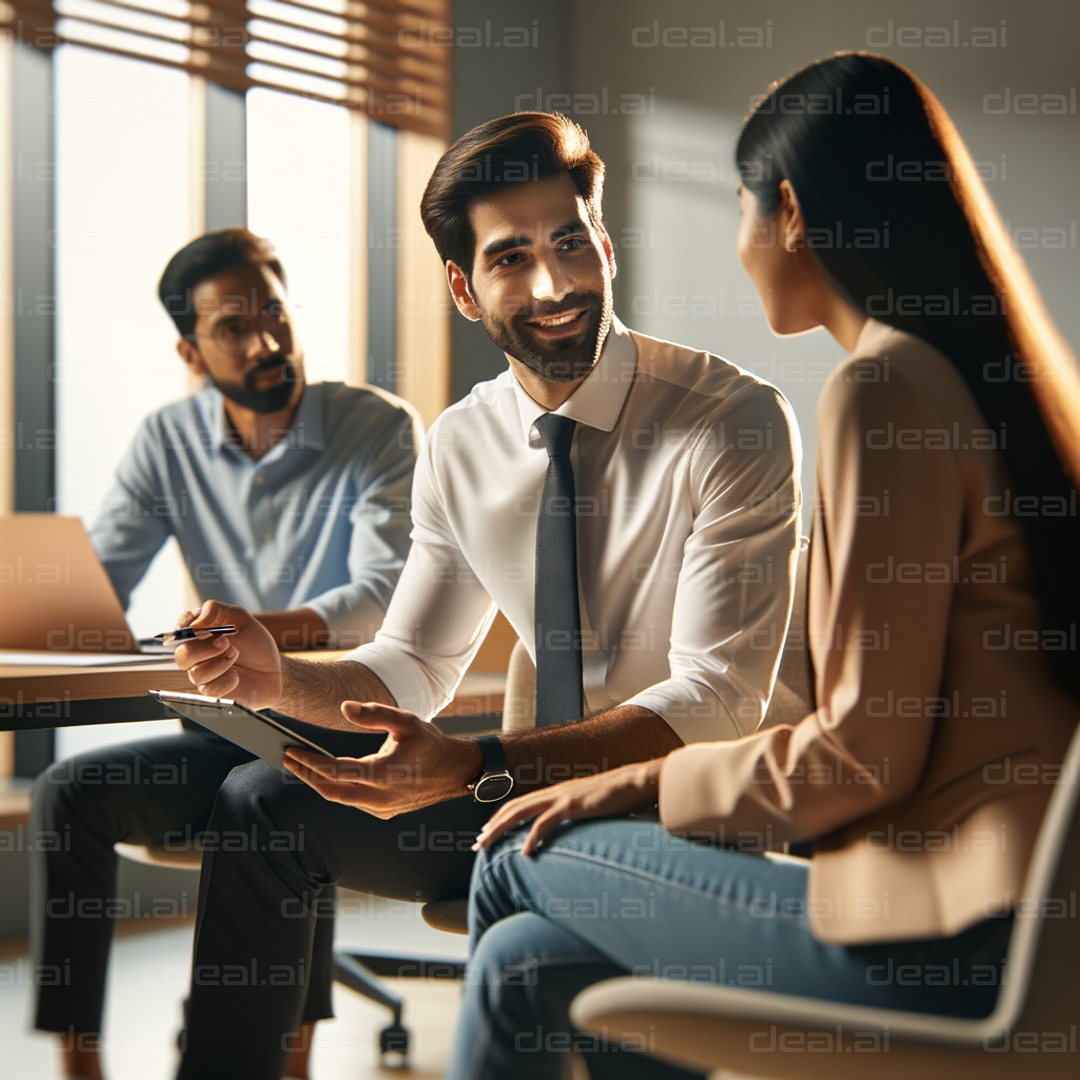 Business Team Meeting in Office