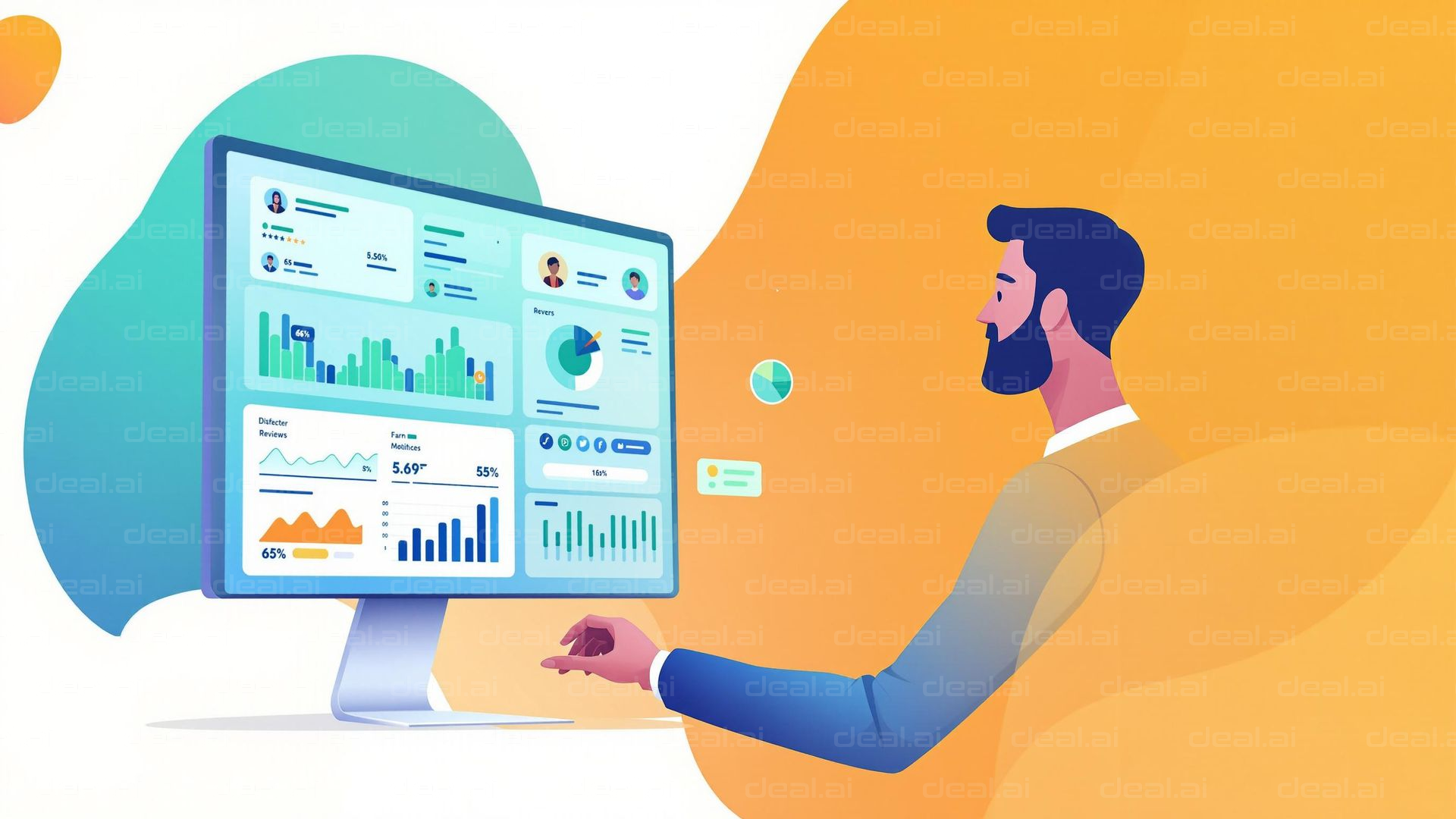 Analyzing Data on a Monitor