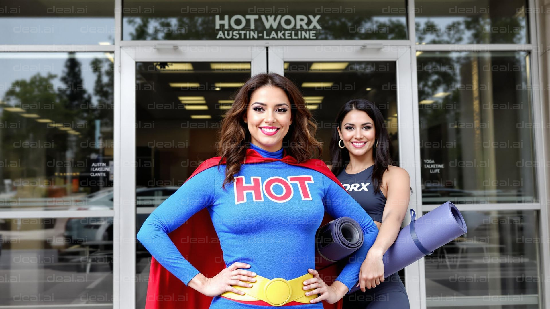 Superhero Yoga at HOTWORX Austin