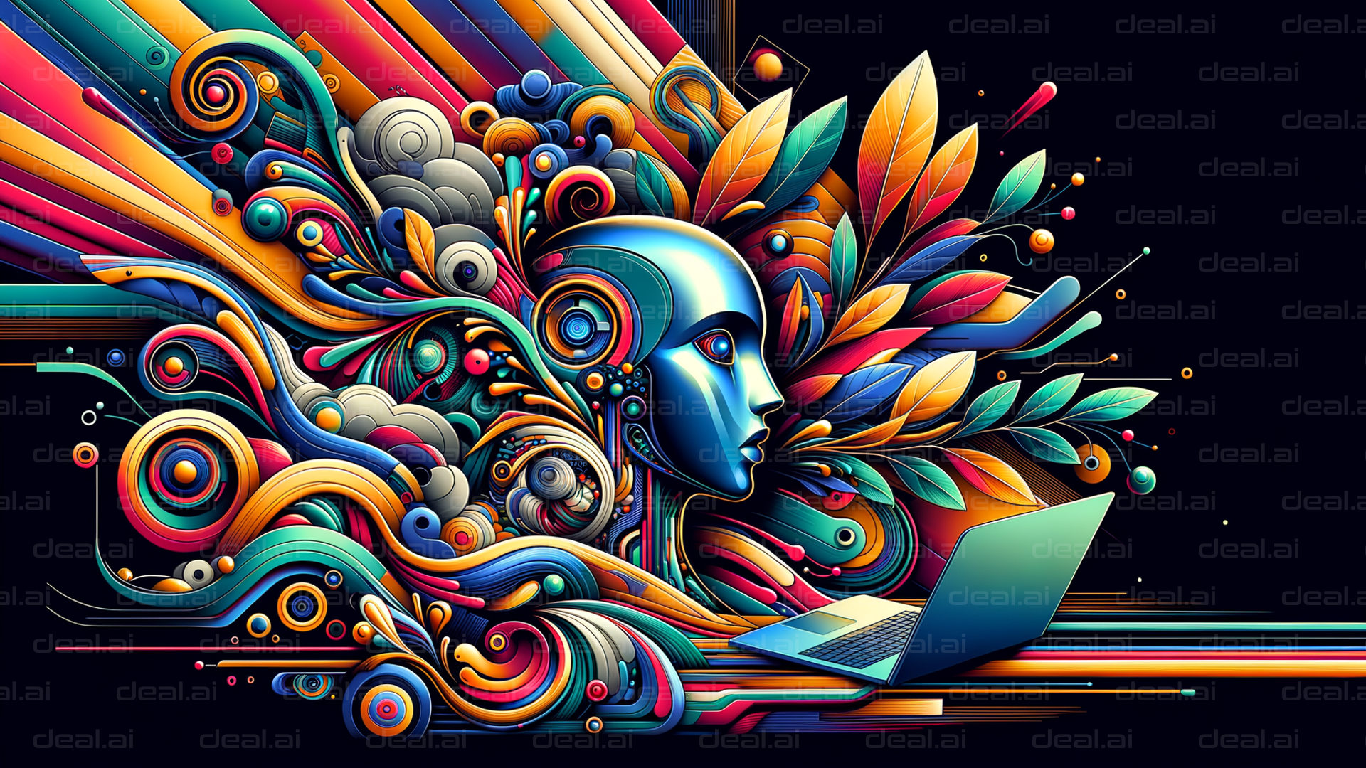 "AI Creativity Flowing"