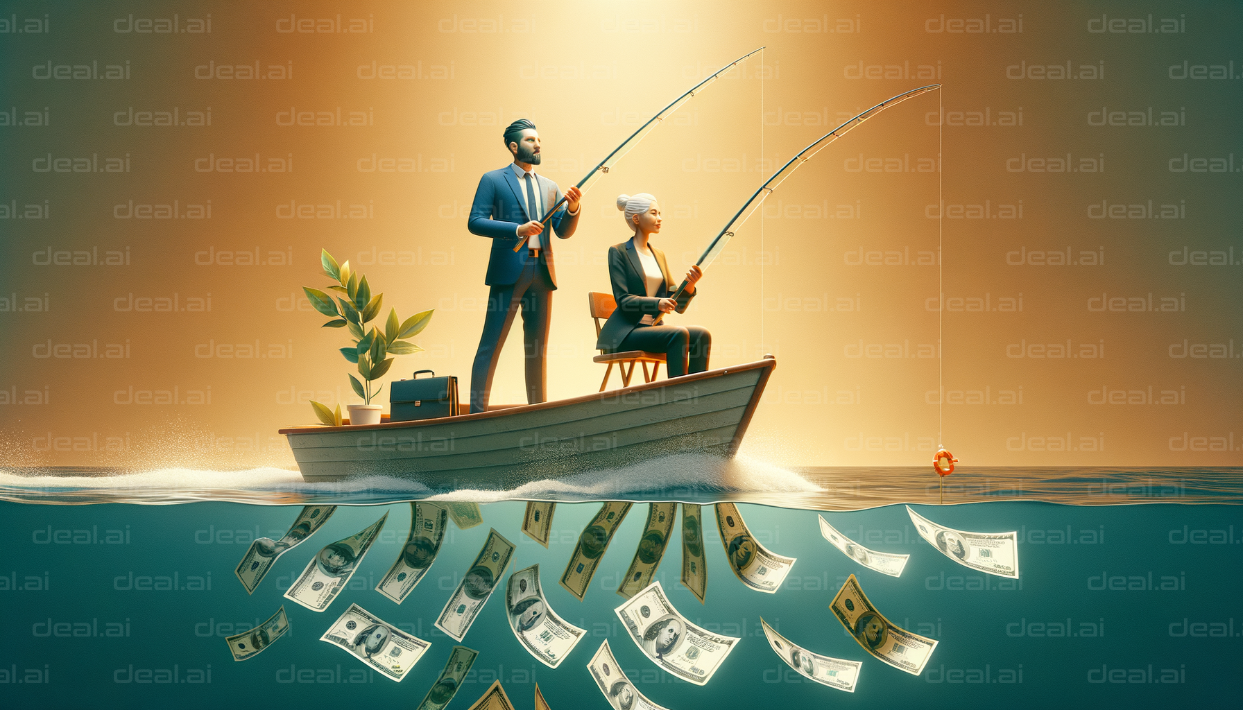 "Fishing for Wealth"