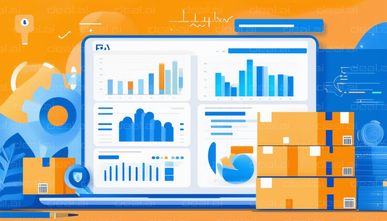 Sales Analytics Dashboard with Boxes