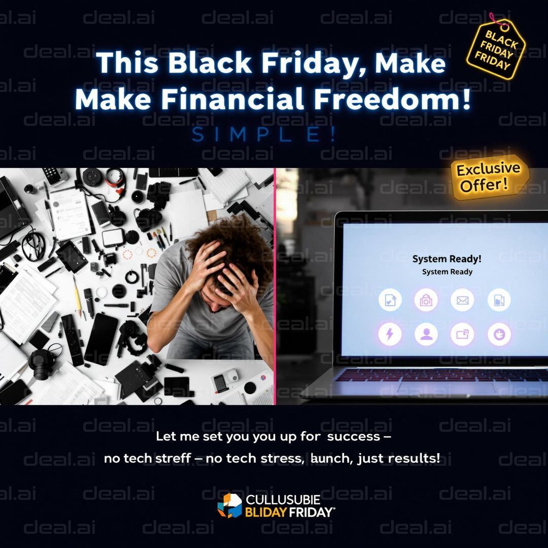 "Black Friday: Simplify Financial Freedom"