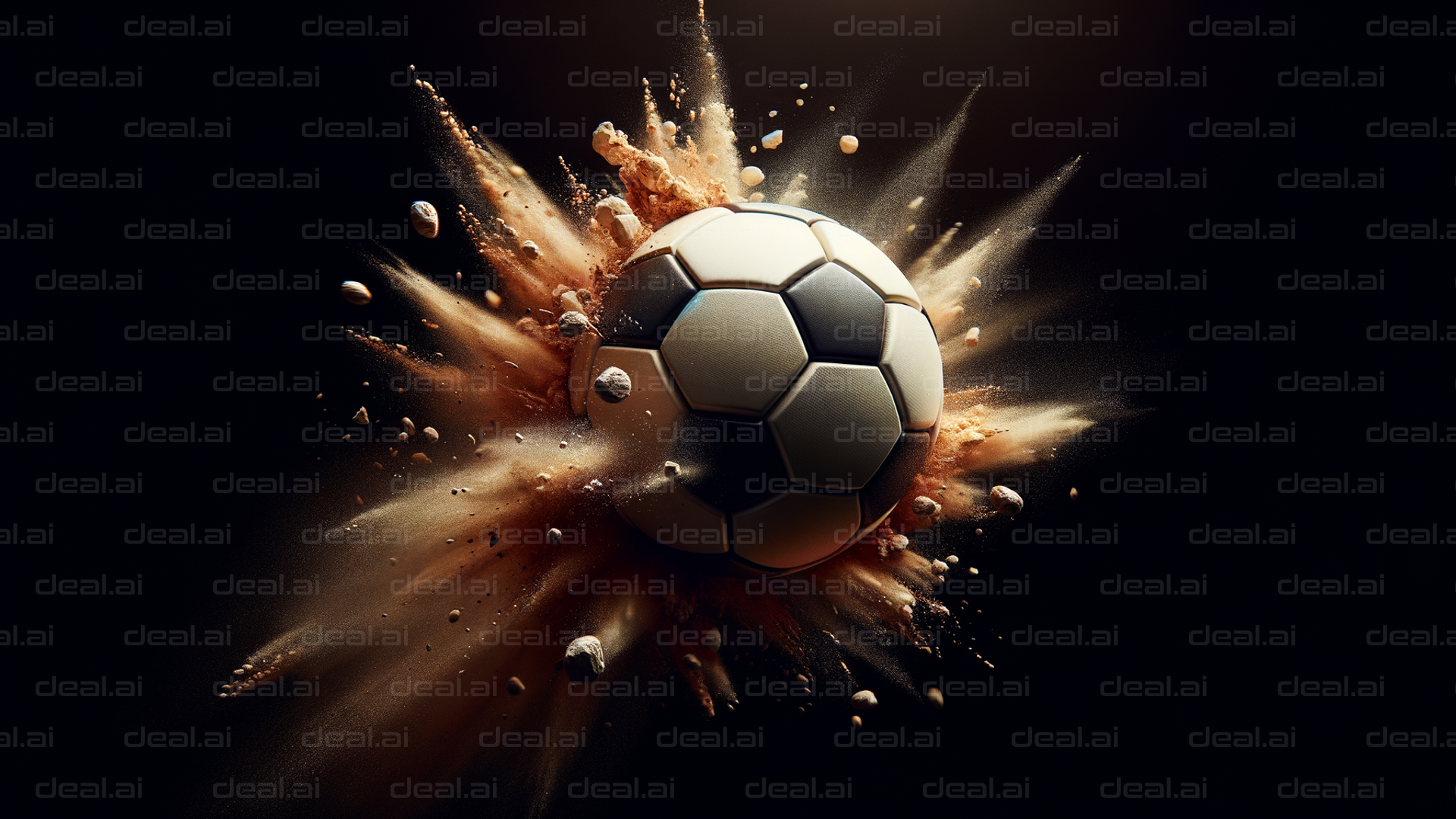 Explosive Soccer Action