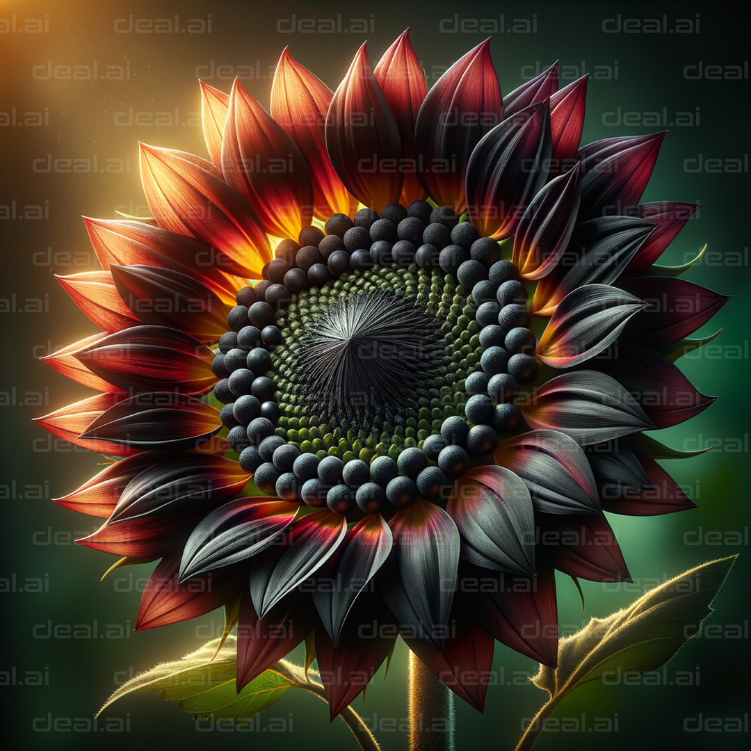 "Vibrant and Radiant Sunflower Blossom"