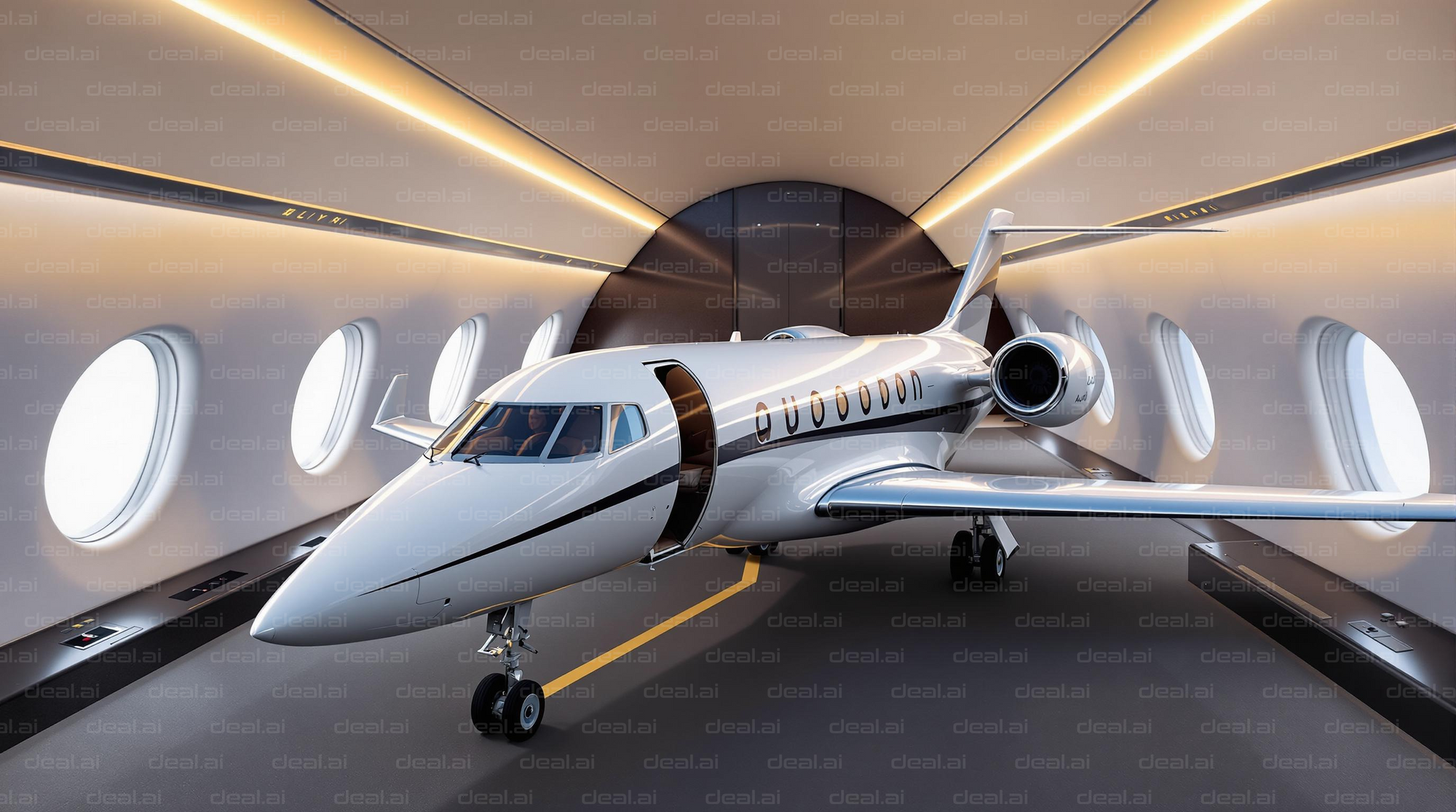 Modern Luxury Jet Interior Design