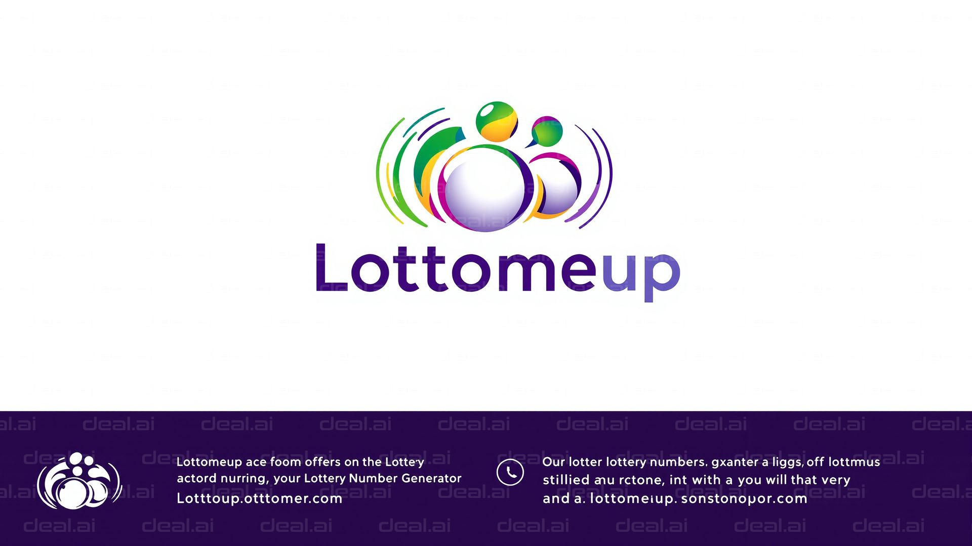 "Colorful Lottery Logo Design"