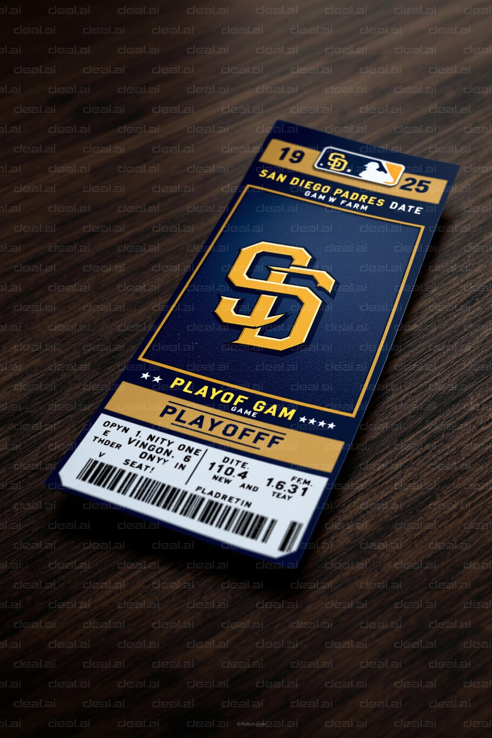 Padres Playoff Ticket 2025
