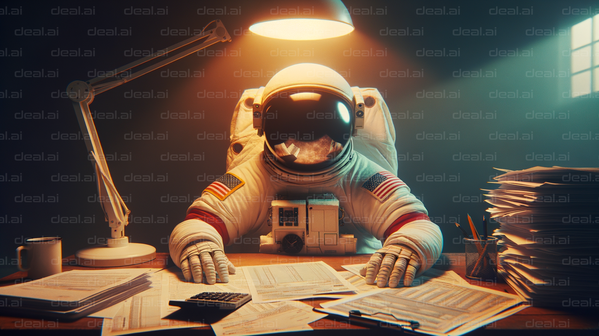 Astronaut Office Workstation
