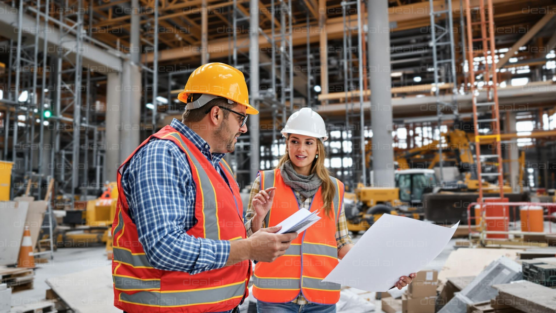 Construction Site Discussion