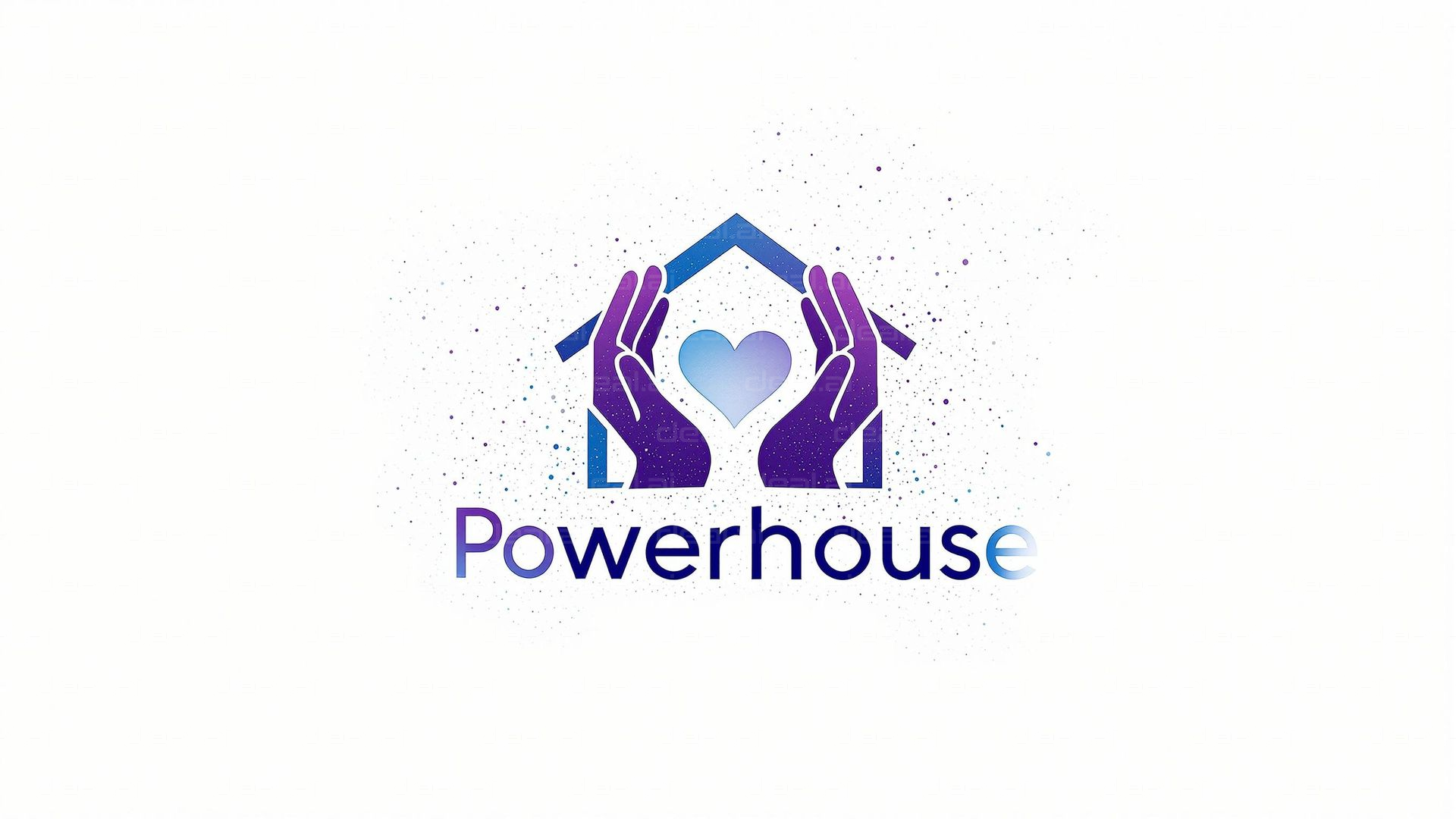 Powerhouse Heartful Logo Design