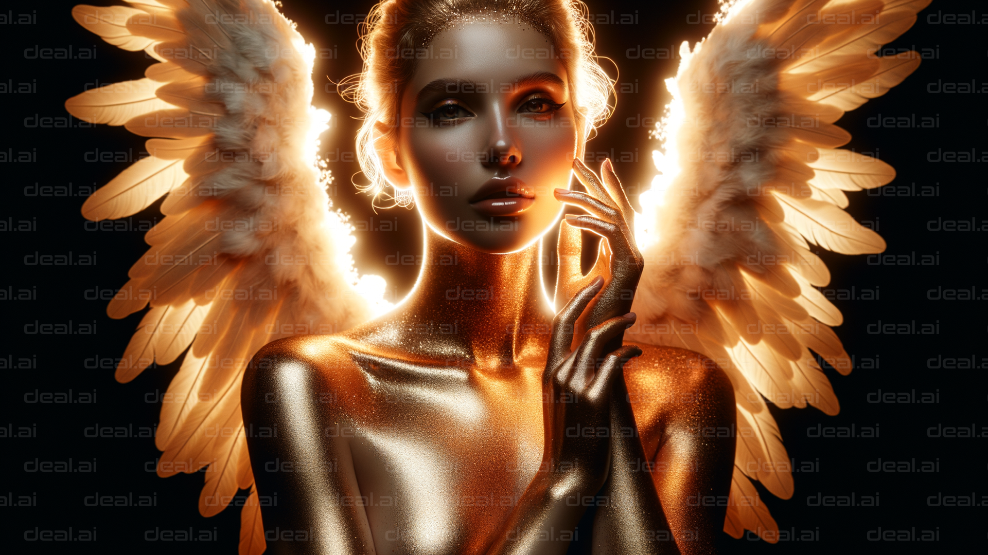 Golden Angelic Grace