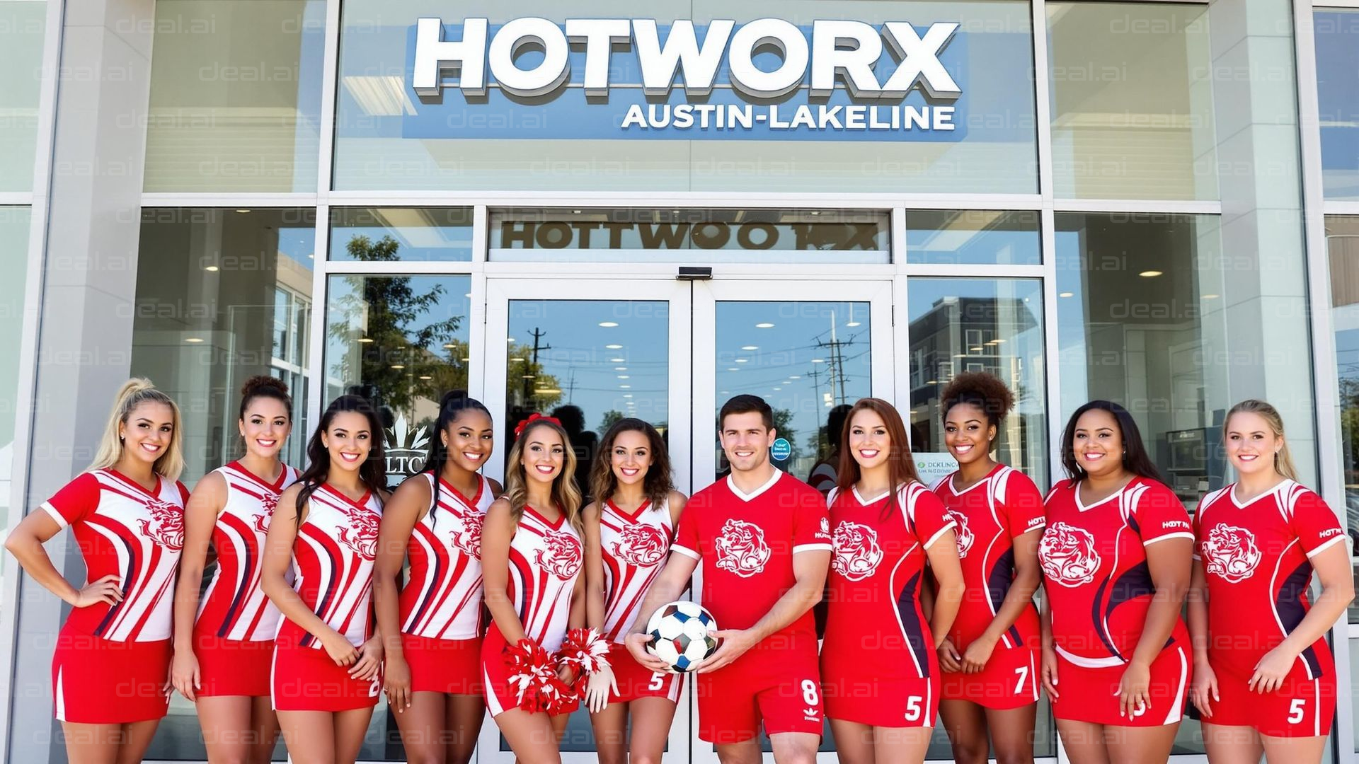 Soccer Team at HOTWORX Lakeline