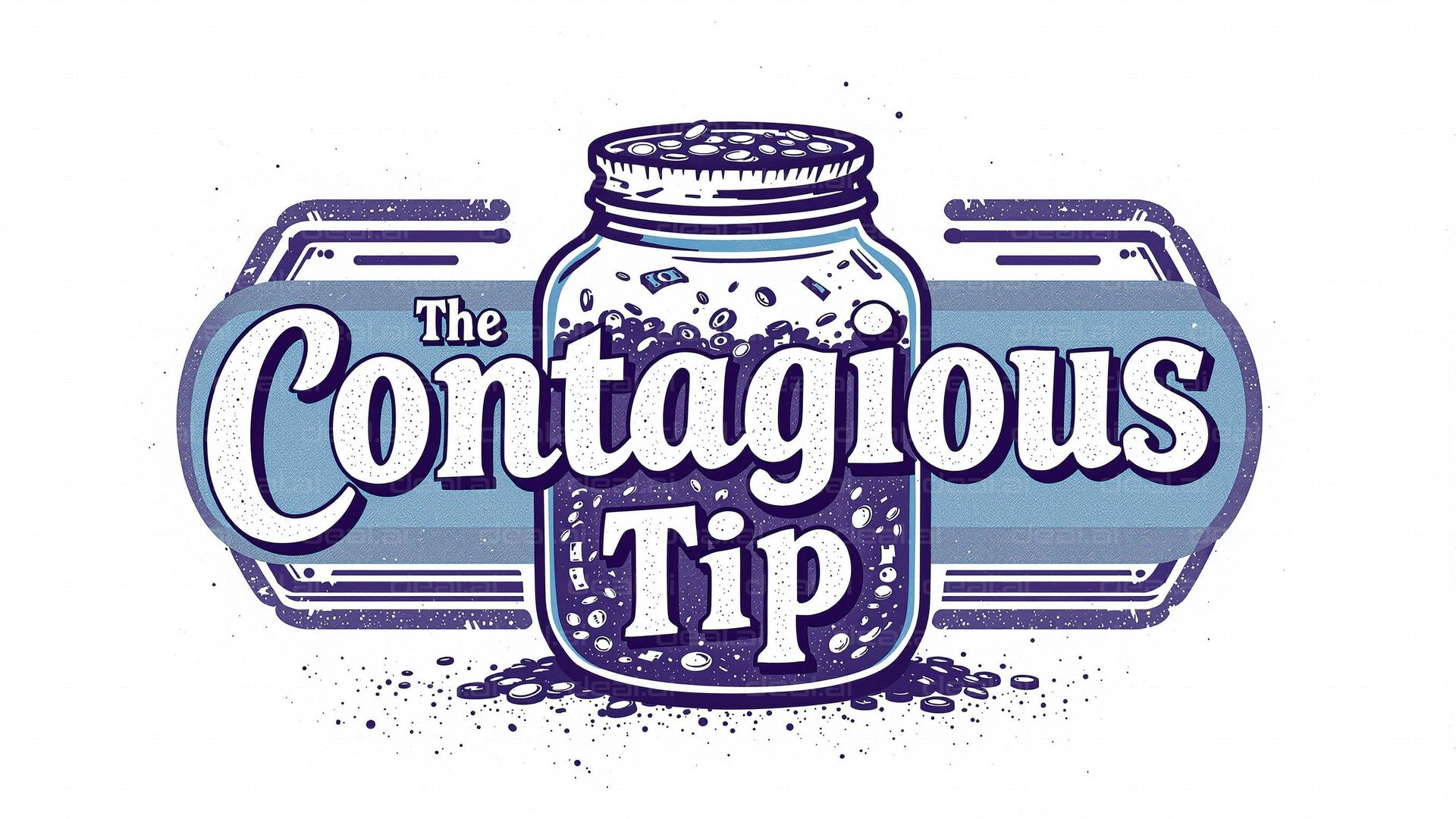 "The Contagious Tip Logo"