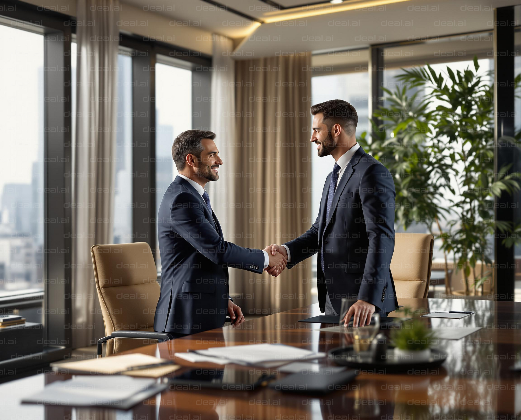 Successful Business Deal Sealed