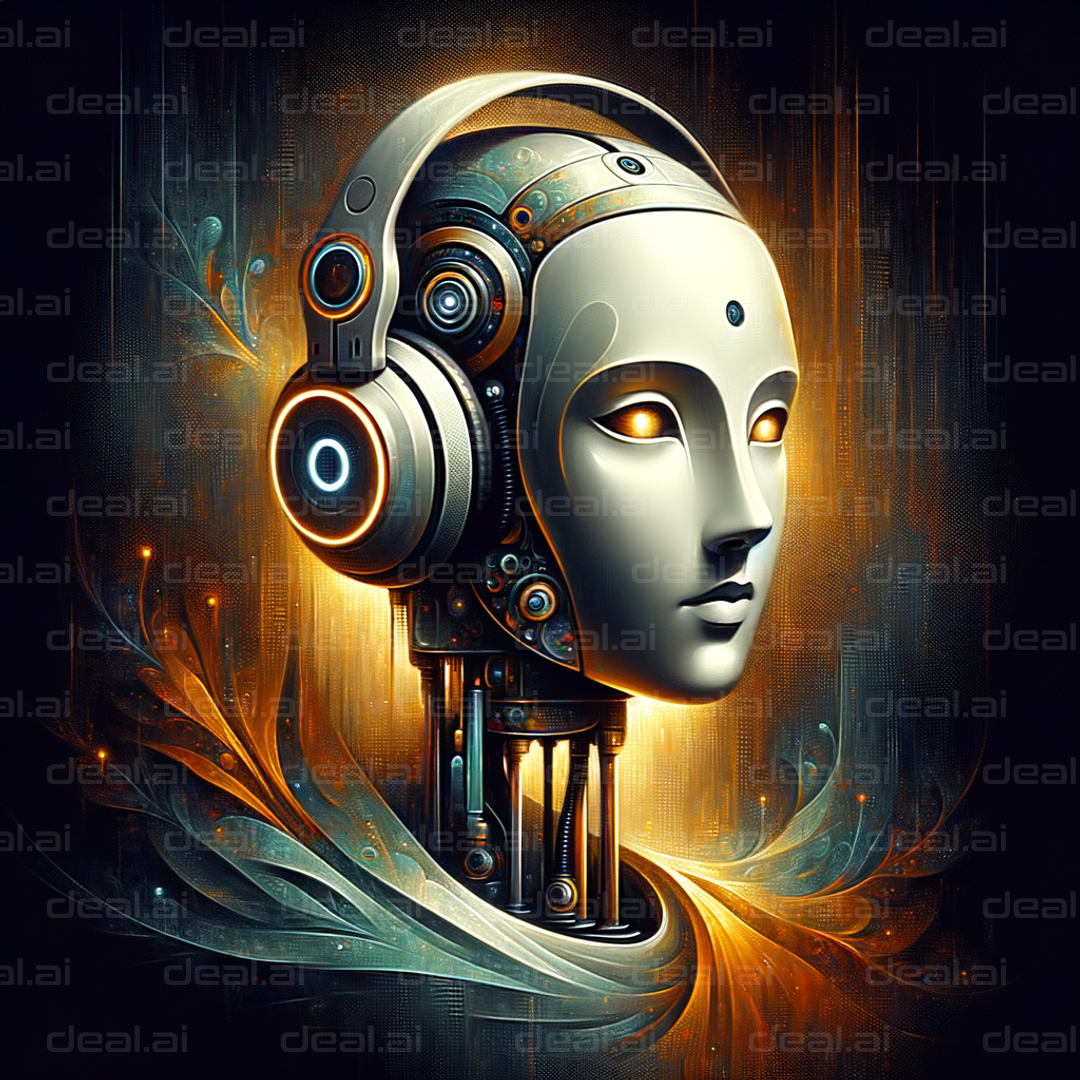 "Futuristic Cybernetic Portrait"