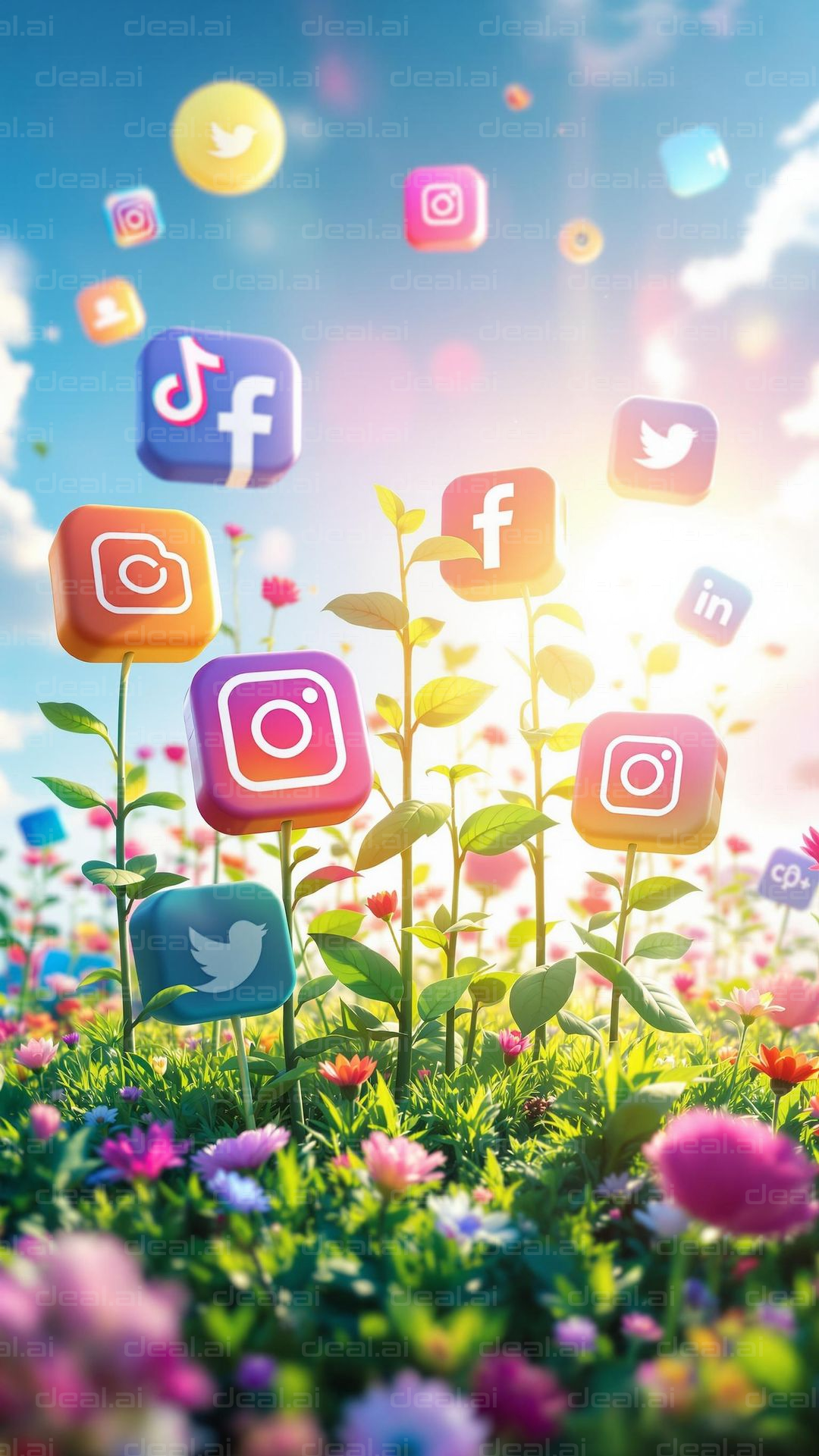 "Social Media Garden"