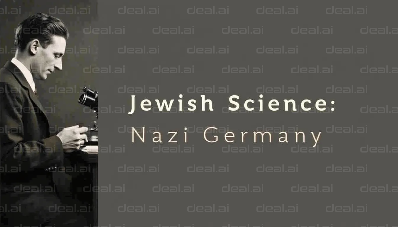 "Jewish Science: Nazi Era"