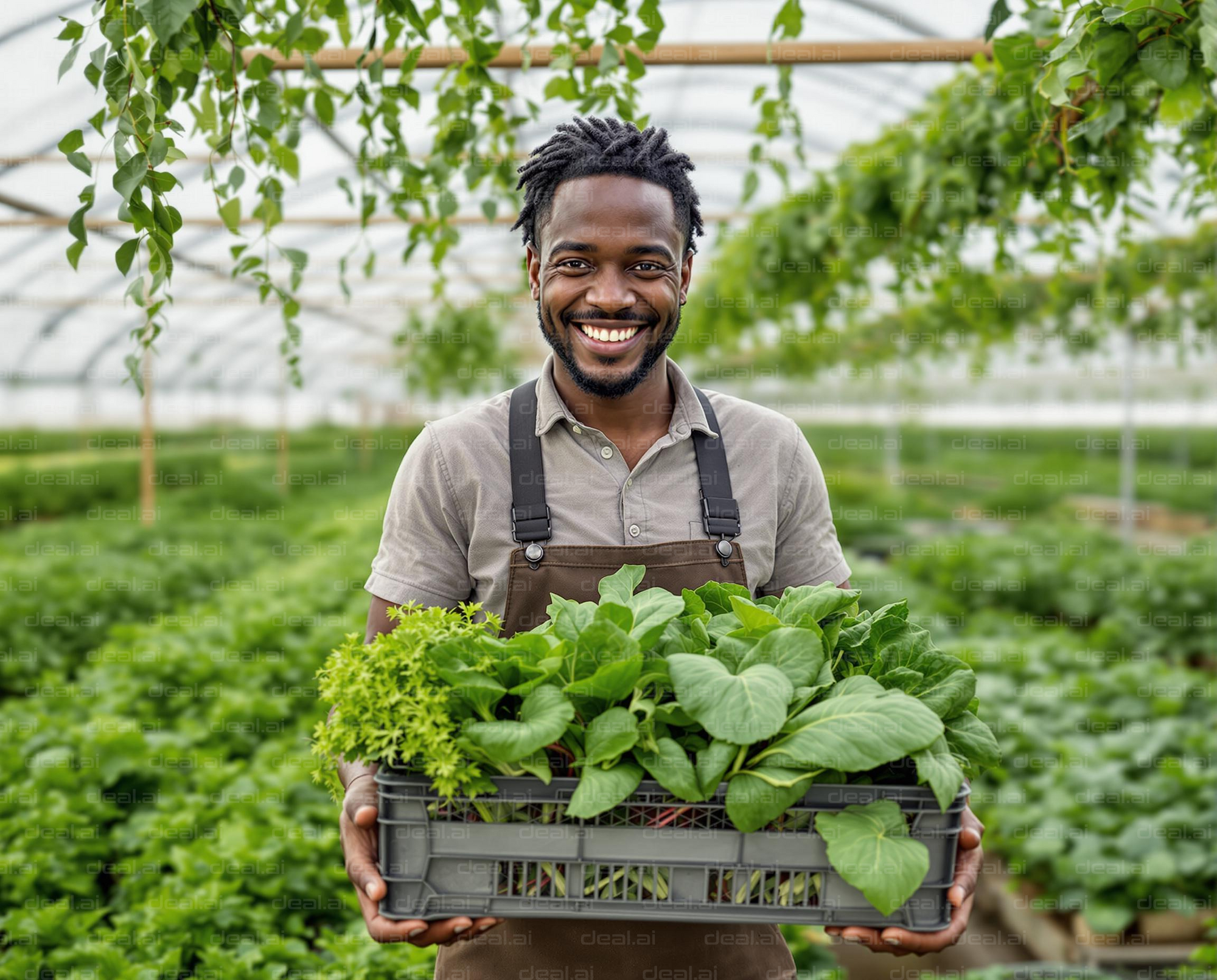 Greenhouse Harvest Happiness