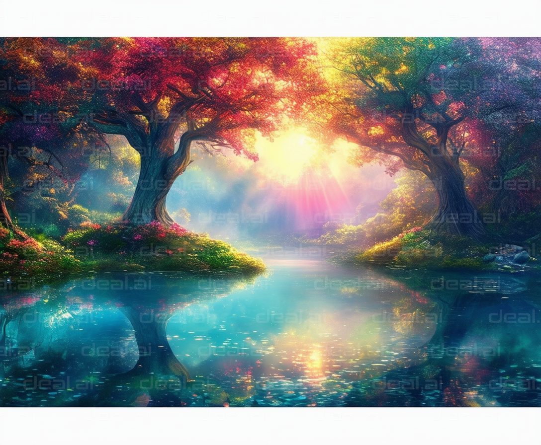 "Enchanted Forest by the Water"