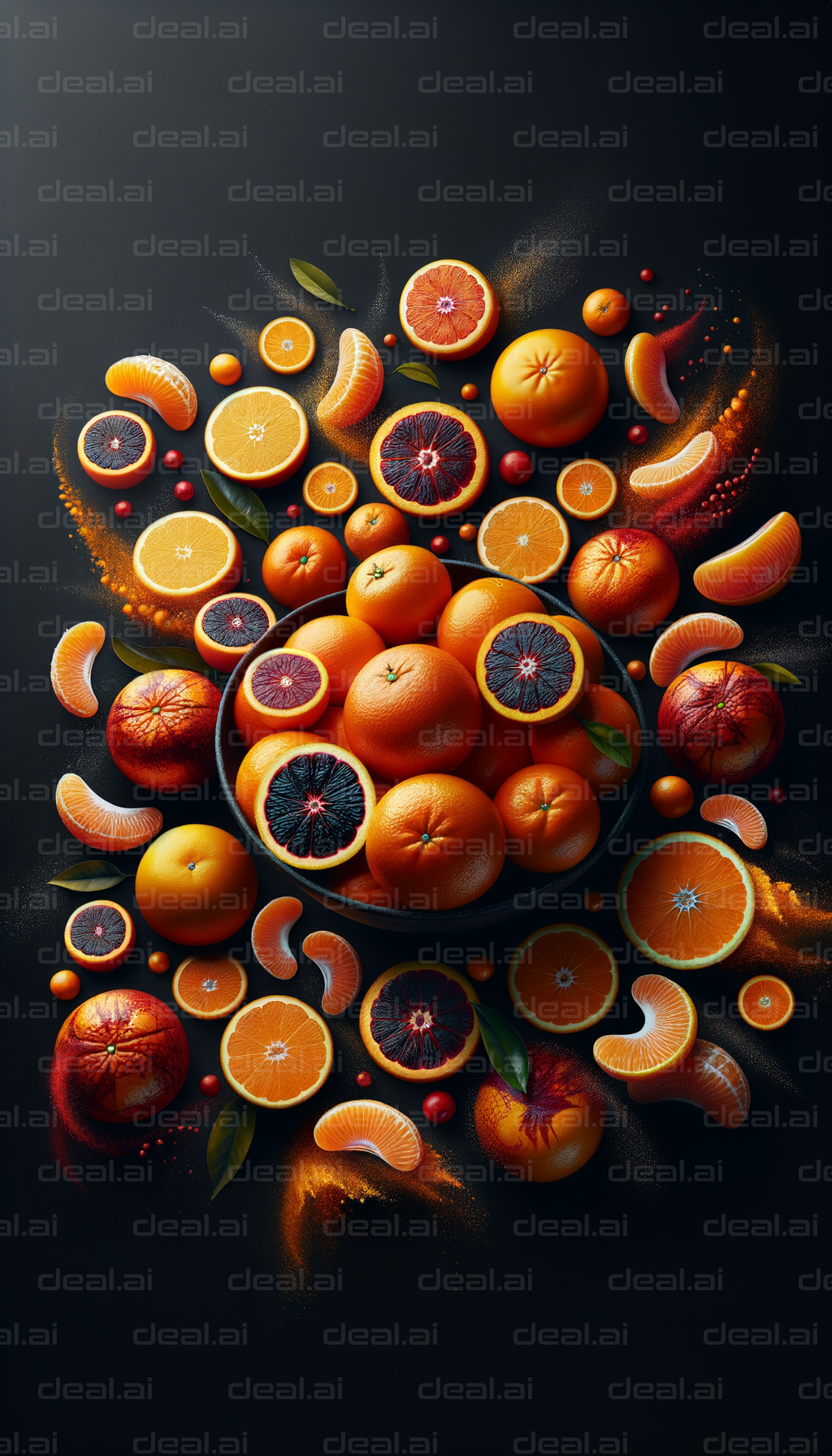 Vibrant Array of Fresh Citrus Fruits