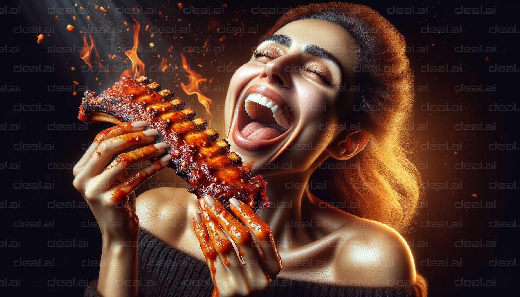 Fiery Feast: Enjoying Spicy BBQ Ribs