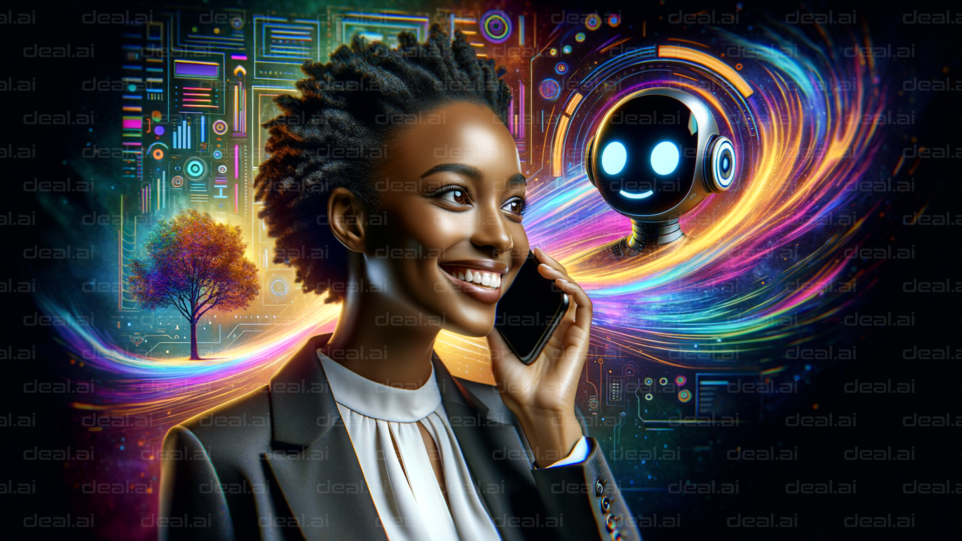 "Digital Connection: Human and AI"