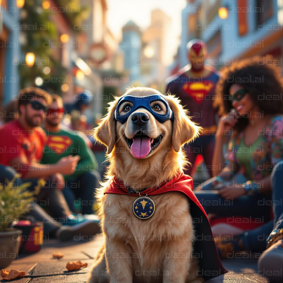 Superhero Dog Saves the Day!